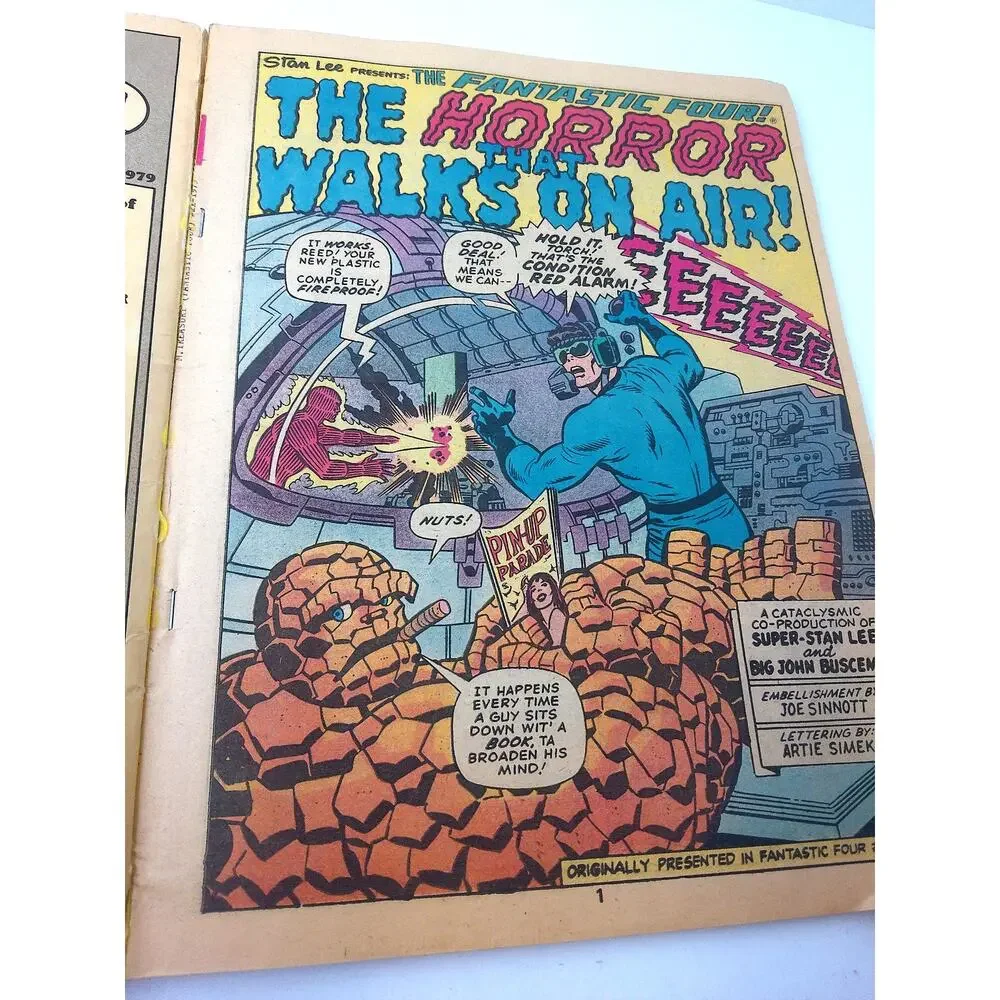 Vintage Marvel Treasury Editiion Fantastic Four #21 Behold Galactus READ